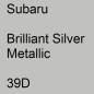 Preview: Subaru, Brilliant Silver Metallic, 39D.